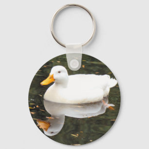 White Duck Keyschains Keychain