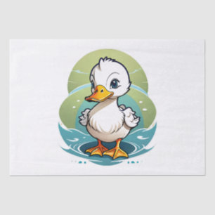 white-duck tissue paper