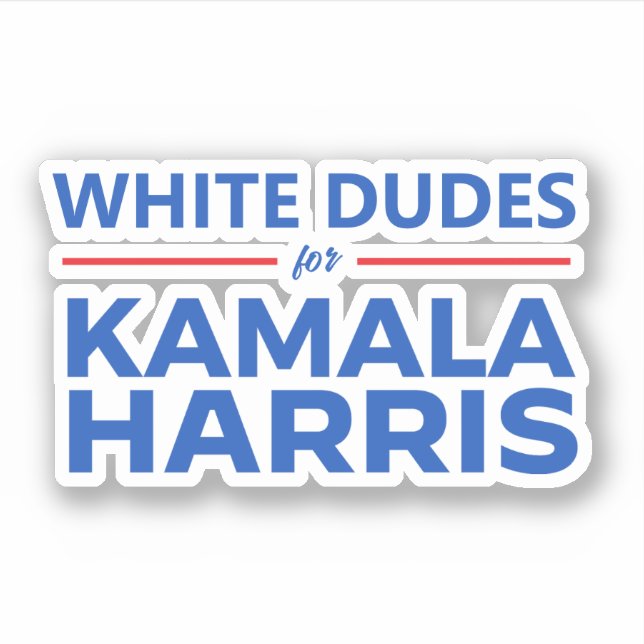 White Dudes for Kamala Harris (Front)