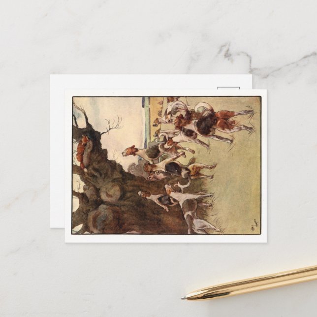 White ear and Peter Postcards (Front/Back In Situ)