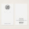White Earring  Add Logo Display Holder