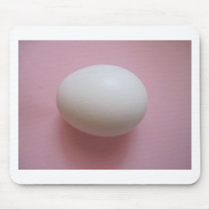 White Egg Mouse Pad