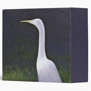White Egret Binder