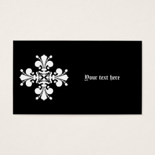 White elegant damask motif