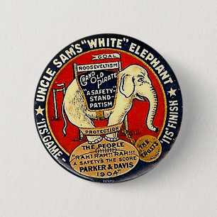 White Elephant - Button