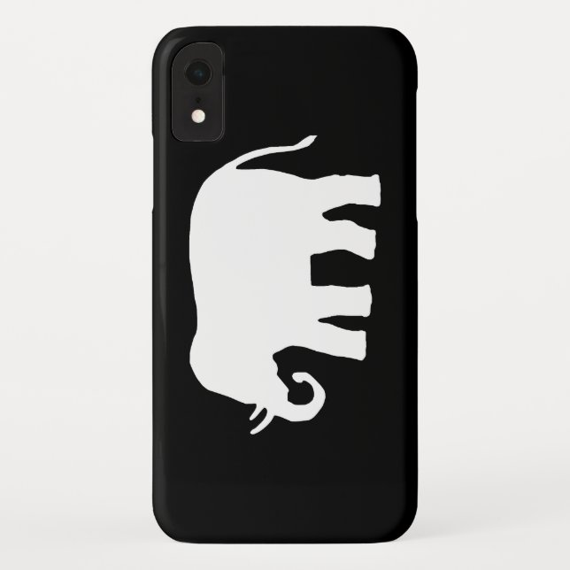 White Elephant Case-Mate iPhone Case (Back)