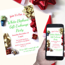 White Elephant Christmas Party Gift Exchange