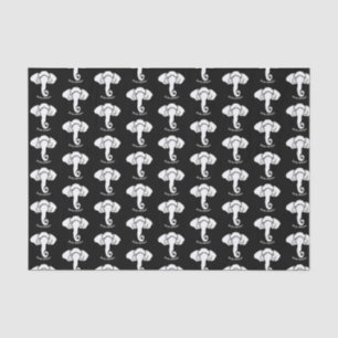 White Elephant  Family Home Address Republican  Tissue Paper