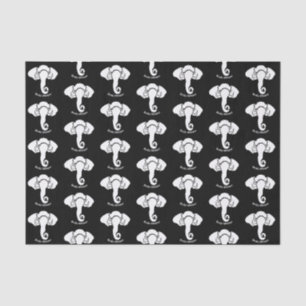 White Elephant  Family Home Address Republican  Tissue Paper