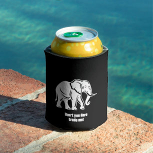 White Elephant Gag Gift Can Cooler