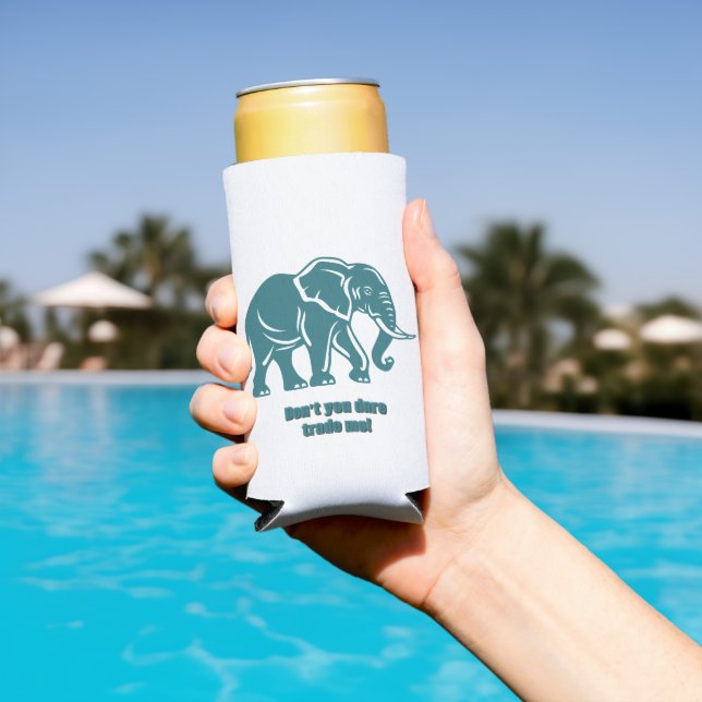 White Elephant Gag Gift Seltzer Can Cooler (In Situ Pool)