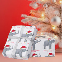 White Elephant Party Cute Personalized Christmas