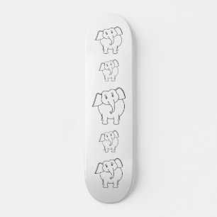 White Elephant. Skateboard
