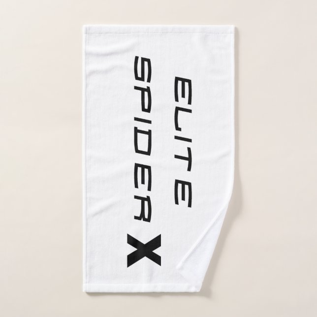 White Elite Spider X Logo Serviette à main (Serviette à main)