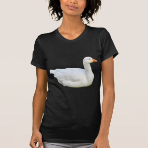 White Emden Goose T-Shirt