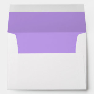 White Envelope, Lilac Liner Envelope