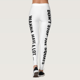 White Exercise Pants from TFS Leggings