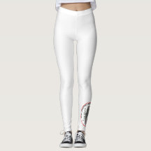 White Exercise Pants from TFS Leggings