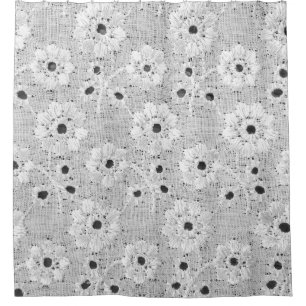 White fabric fine lace texture with elegance seaml