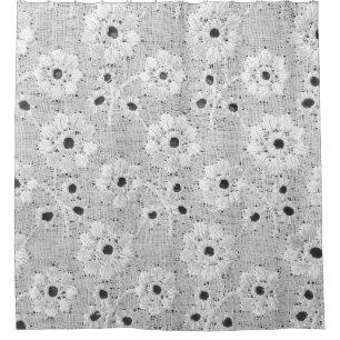 White fabric fine lace texture with elegance seaml