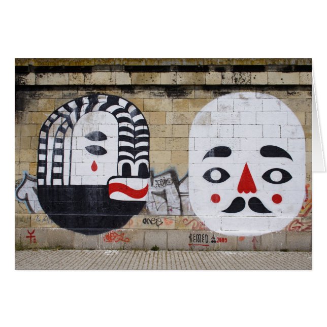 White Faces (Front Horizontal)