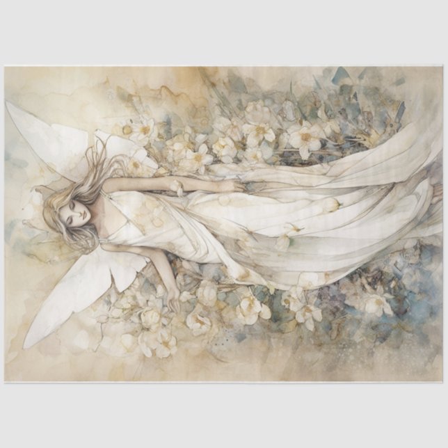 White Fairy Tissue Paper (Front)