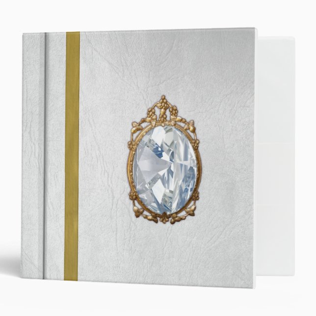 White Fairytale Book Binder (Front/Inside)