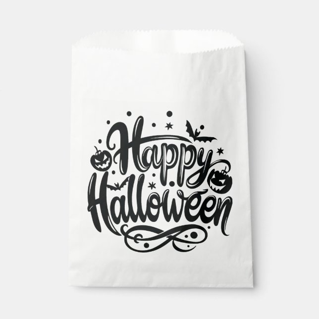 White Favour Bags (Front)