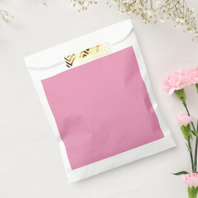 White Favour Bags | Pink Panel | Elegant Party Pac (Sealed)