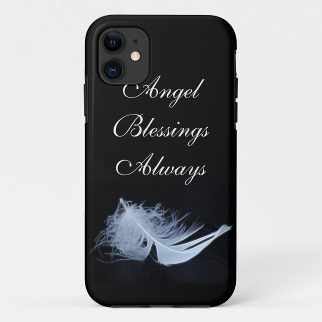 White feather - angelic by nature Case-Mate iPhone case (Back)