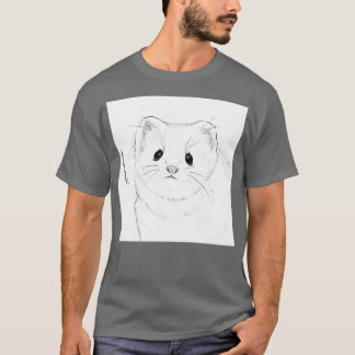 White Ferret T-Shirt