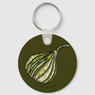 White Fig Keychain