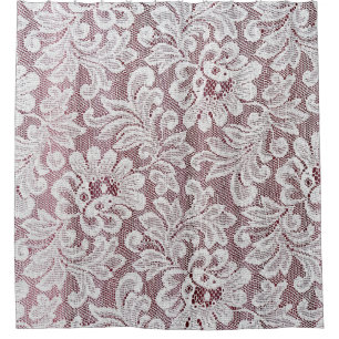 White fine elegance lace texture with seamless bea