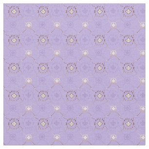 White  Fleur de Lis, French Lili pattern Fabric