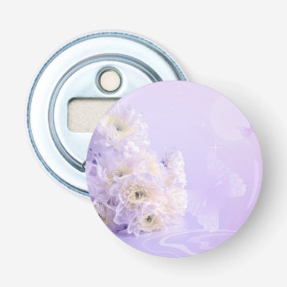 White Flower Bottle Opener
