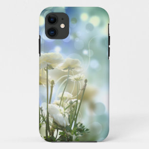 White Flower iPhone 11 Case
