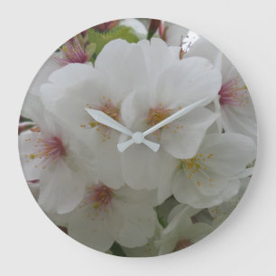 White Flower Clock