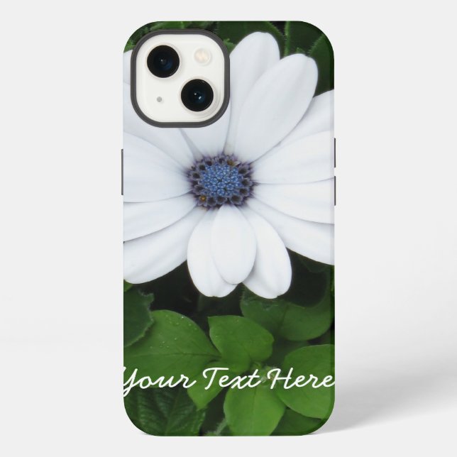 White Flower iPad case (Back)