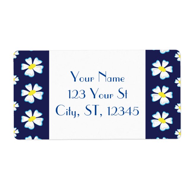 White Flower Pattern Thunder_Cove (Front)