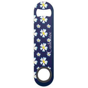 White Flower Pattern Thunder_Cove Bar Key