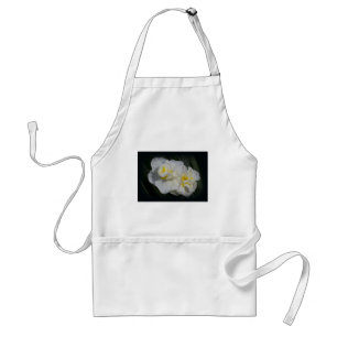 White Flower Standard Apron