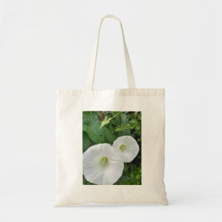 White Flower Tote Bage Bag