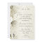 White Flowers 10th Wedding Anniversary Invitations