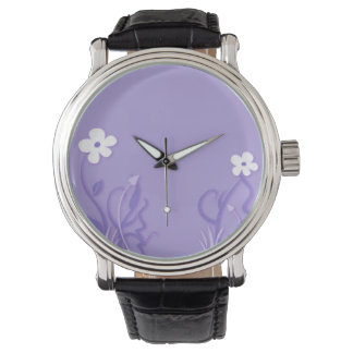 White Flowers 5 Watch