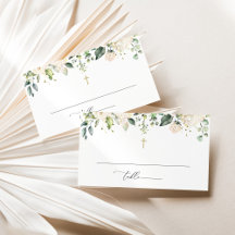 White Flowers, Cream Flowers, Boho, Floral Baptism