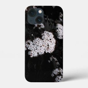 White Flowers Graphic    iPhone 13 Mini Case