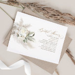 White Flowers Pampas Grass Greenery Bridal Shower Invitation<br><div class="desc">Pampas grass,  white flowers,  sage light green greenery elegant bridal shower invitations</div>