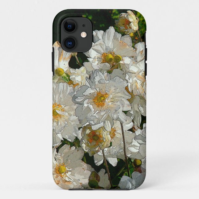 WHITE FLOWERS (PHOTOG./DIGITAL MANIP) Case-Mate iPhone CASE (Back)