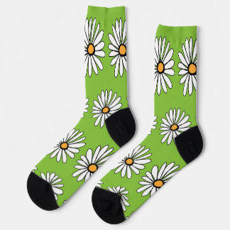 WHITE FLOWERS SOCKS