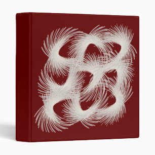 White flying feathers binder
